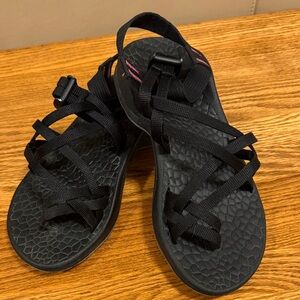 Chaco Black Sandals - 6